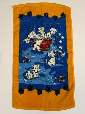 101 Dalmations Disney Kids Towel Vintage